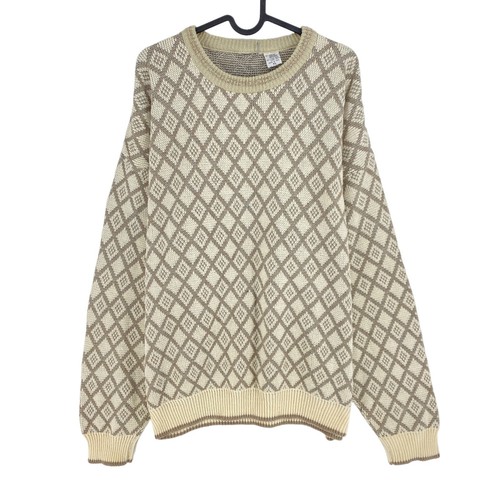 Pull décontracté beige - pull,