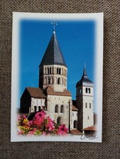 CPSM CPM CLUNY CLOCHER ET TOUR DE L HORLOGE 