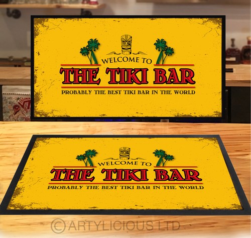 Tiki bar tapis comptoir - le,