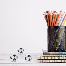 8 Pcs Mini Jeu De Baby-foot