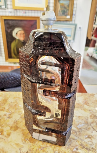 Pied lampe cristal daum - lampe,