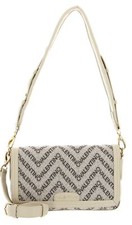 VALENTINO sac à épaule Blizzard Flap Bag Ecru / Multi