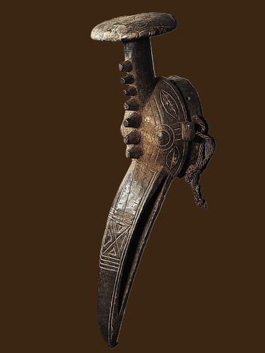 Art africain grand masque - africain.,