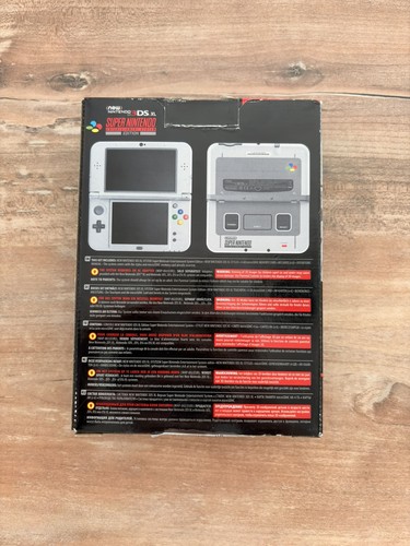 Boîte vide new 3ds snes - vide,
