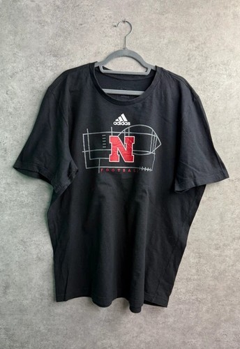 Shirt adidas noir nebraska - adidas,