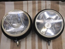 CIBIE SUPER OSCAR SPOT AND DRIVING LIGHTS, GOOD ORIGINAL, CLASSIC VINTAGE LIGHTS