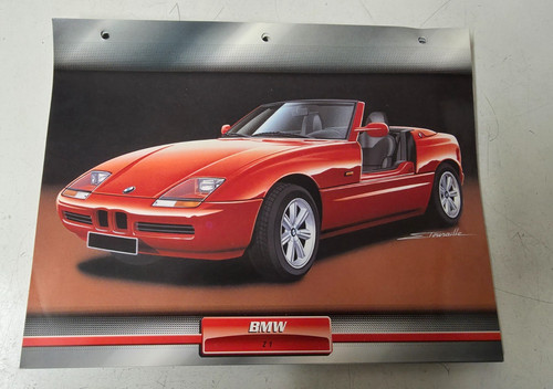 Bmw carte fiche - carte,