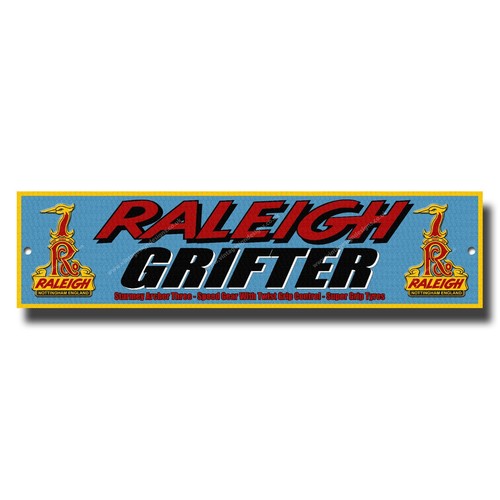 Raleigh grifter enseigne - raleigh,