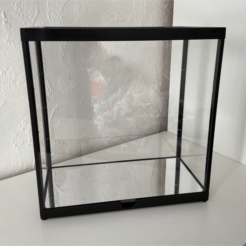 Présentoir vitrine noire - présentoir,
