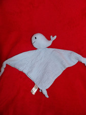 Doudou Plat Lange Baleine