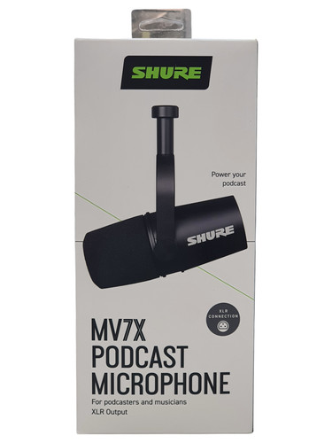 Microphone shure mv7x - shure, pour
