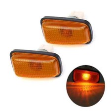2x Side Marker Light Indicator Repeater Light For Peugeot Citroen 106 306 406
