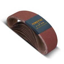 4 x 24 Inch Sanding Belts, 10