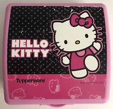 Hello Kitty Tupperware SANRIO Lunch Sandwich Container Box 37520-3 2013