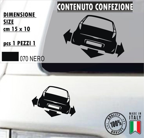 Autocollant voiture fiat - autocollant,