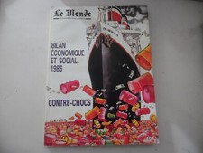 LE MONDE Dossiers et documents – BILAN ECONOMIQUE ET SOCIAL 1986 – Contre-chocs