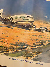 Super DC 6 B dans le ciel