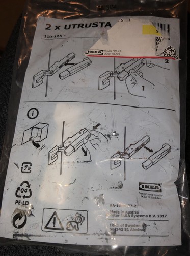 New ikea utrusta 125 - utrusta, 125°