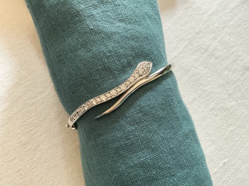 Bracelet jonc serpent - , en