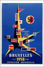 EXPO BRUXELLES 1958 Rf195 -