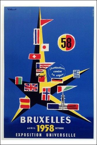 Expo bruxelles 1958 rf195 - 1958,