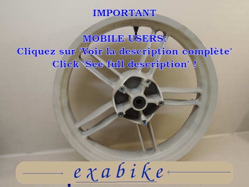 Roue arriere pour mbk - pour,