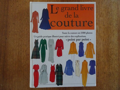 Grand livre la couture - livre, de
