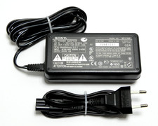 SONY AC-L10A CHARGEUR ALIMENTATION OFFICIELLE D'ORIGINE 8.4V 1.5A OCCASION TESTE