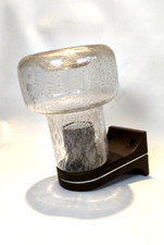 Rare, Vintage Raak Brown Plastic Stand Wall Sconce