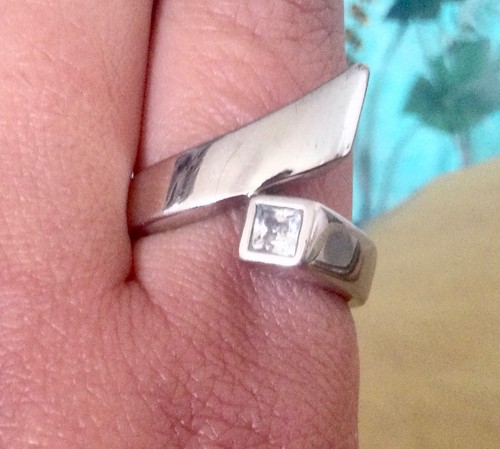 Grosse bague argent - en, massif