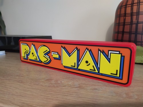 Enseigne pac man exposer - enseigne, à