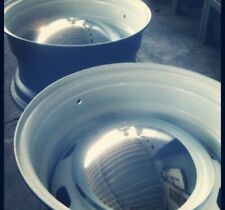 VW BEETLE 4x130 CUSTOM STEEL SMOOTHIE 15x7 POST 67 BUG 4 LUG STAGGERED *MADE USA