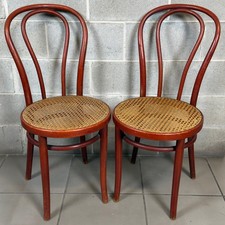 Coppia De Chaises Style Thonet