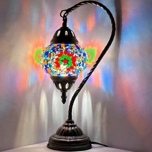 Lampe table colorée - lampe,
