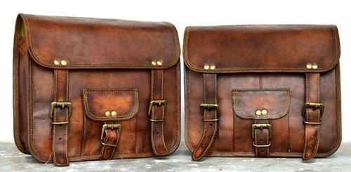Cuir selle sacs - selle, universel