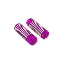 Peg Repose-Pieds Repose-Pied Antérieur Postérieur Vélo BMX Vélo 24Tx26T Violet