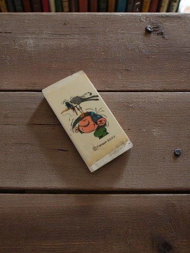 Gomme vintage gaston lagaffe - gomme,