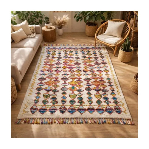 Tapis berbère multicolore - tapis,