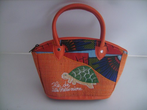 Joli panier osier tissu - panier, en