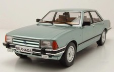 MODELCAR, FORD Granada Mk.2 2.8 Ghia 1982 Vert métallique, échelle 1/18, MOD1...