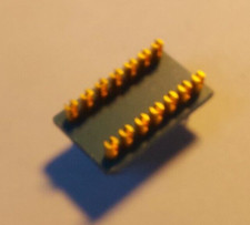 Support composants DIL / DIP 14 pin  contact or