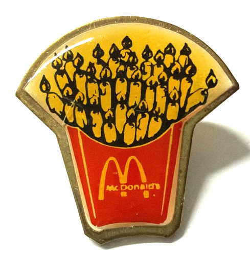 Mcdonald french fries - fries, pin