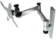 Support TV mural orientable et inclinable LCD Plasma LED 13" à 32" VESA 75 100