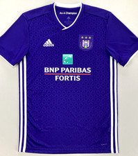 Adidas ANDERLECHT 2018/19 S Home Football Shirt Soccer Jersey RSCA Maillot Top 