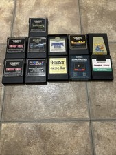 COLECOVISION Lot 10 Turbo Donkey K Zaxxon Mr Do Qbert Heist Time Pilot  Venture