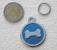 MEDAILLE CHIEN GRAVÉE LAITON