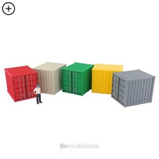HO Conteneur 10 Pieds 1/87 H0