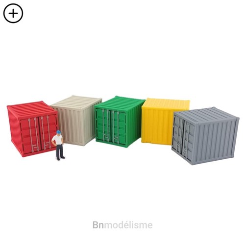 Conteneur pieds 87 h0 - ho,