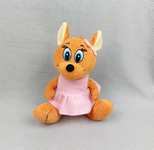 Peluche doudou kangourou