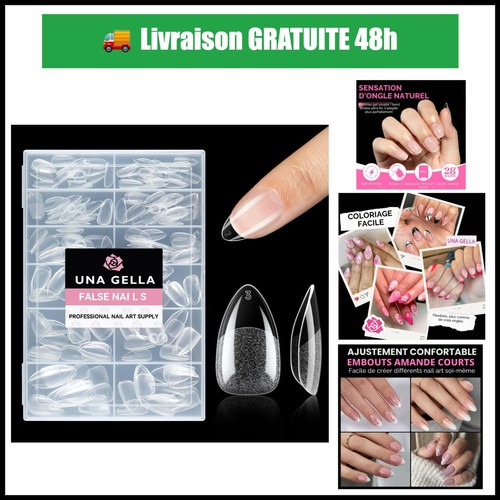 Capsules ongles amande court - capsules,
